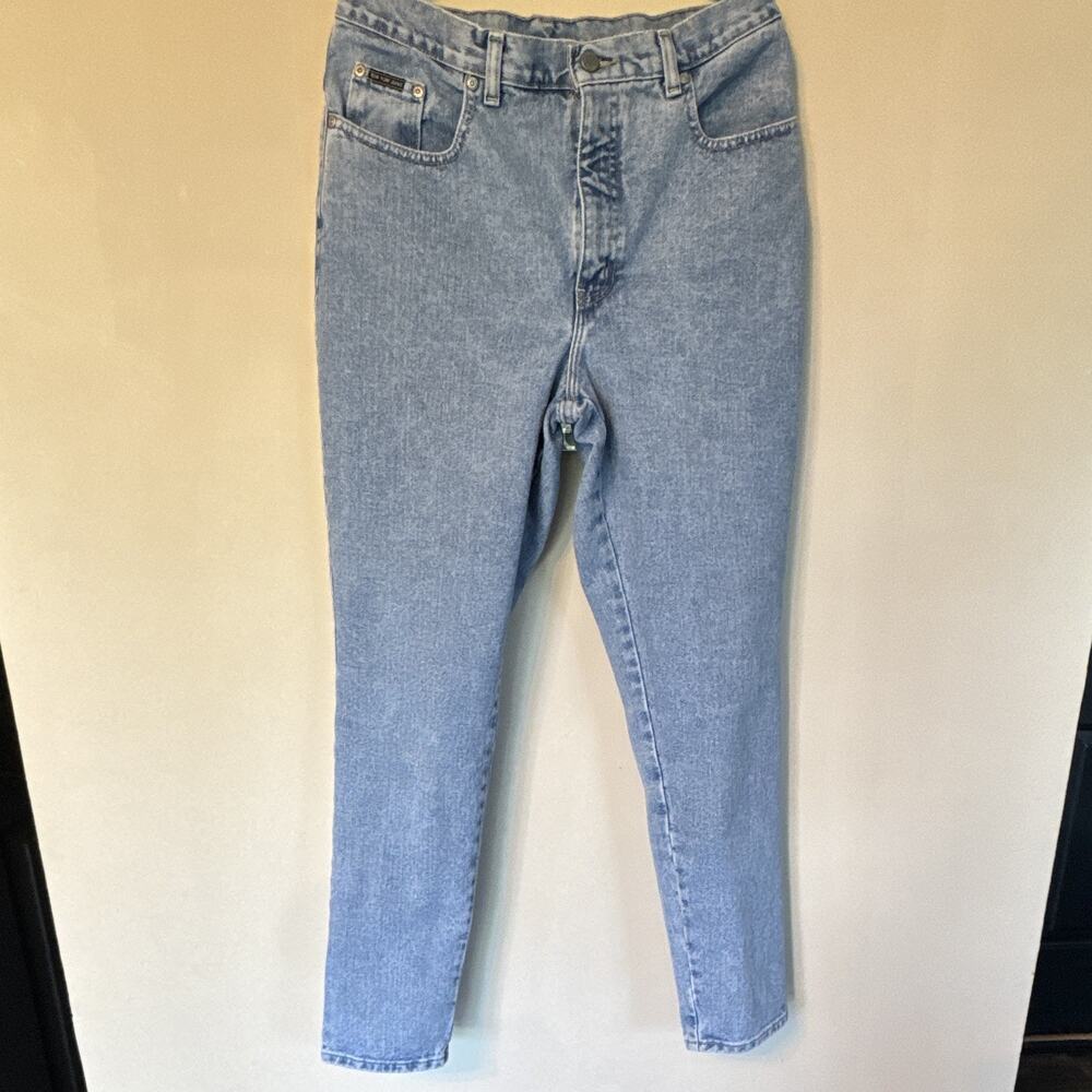 Y2K NY Jeans High-Rise Straight Leg Light Blue Denim Classic Women's Jeans